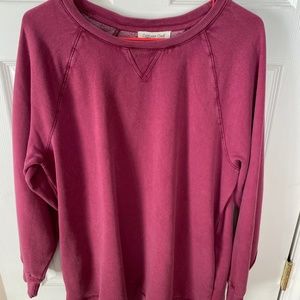 Ladies tunic sweatshirt, size L